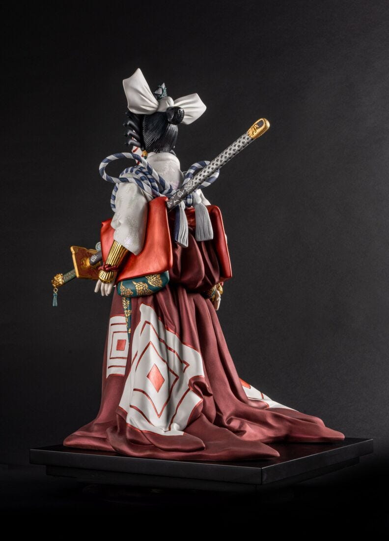 lladro Escultura Japan-Kabuki. Serie Limitada Ofertas especiales