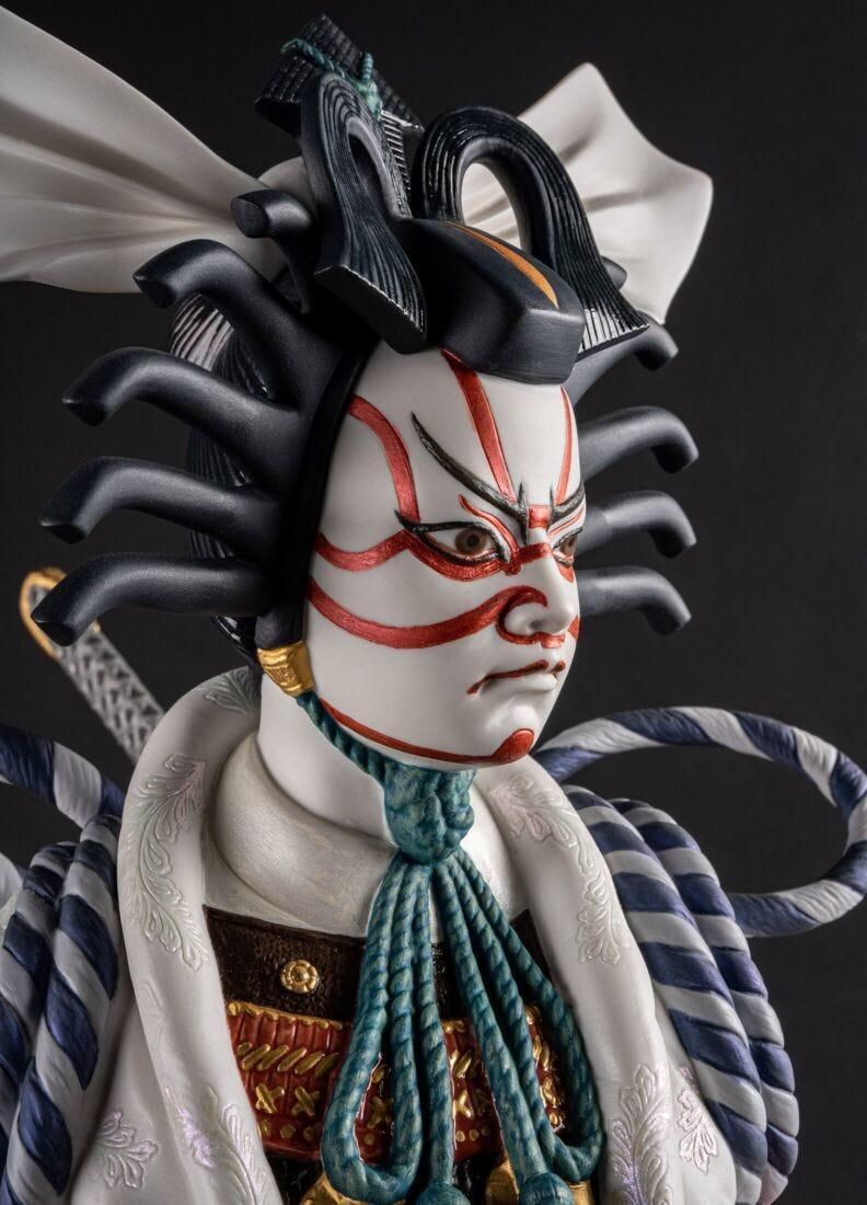 lladro Escultura Japan-Kabuki. Serie Limitada Ofertas especiales