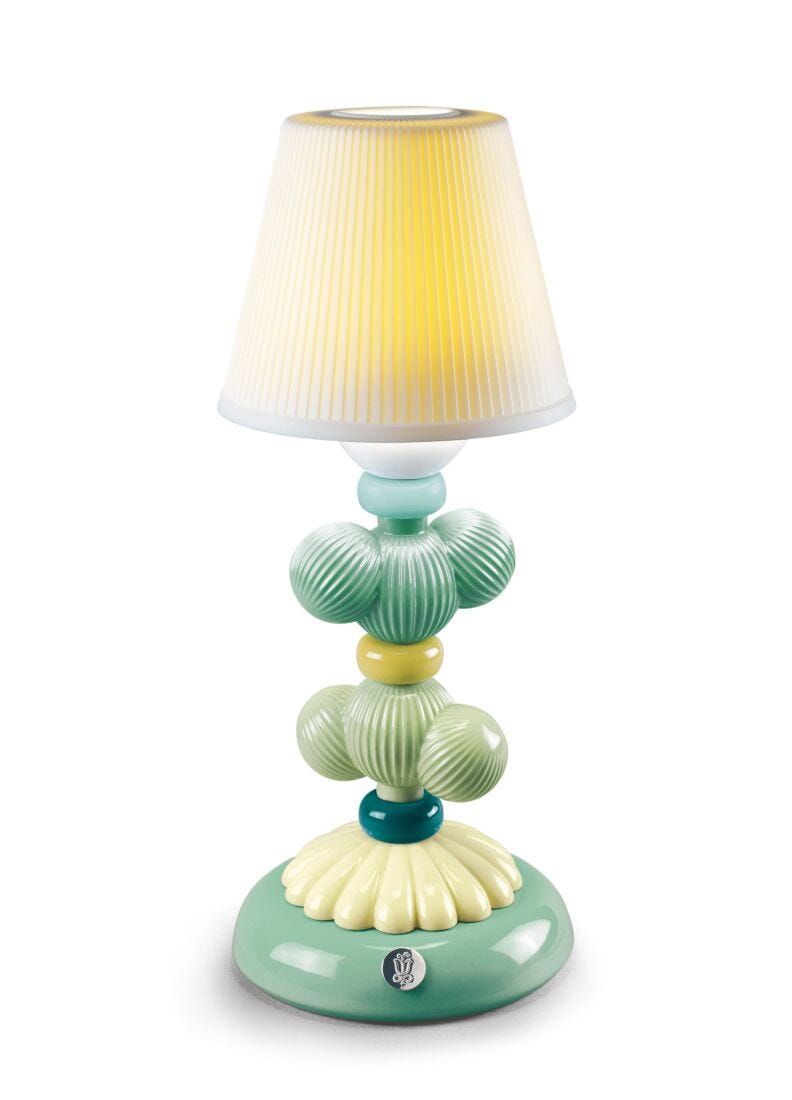 lladro Lámpara de mesa Firefly Cactus. Verde