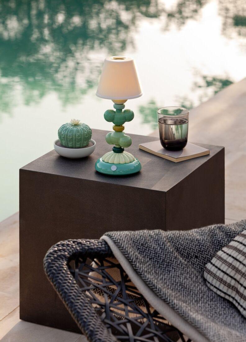 lladro Lámpara de mesa Firefly Cactus. Verde Precio ultrabajo