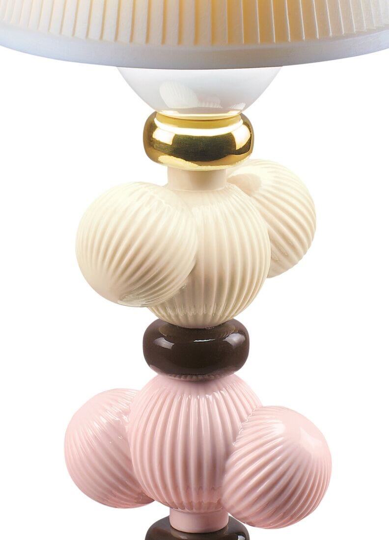 lladro Lámpara de mesa Firefly Cactus otoño dorado. Rosa Devoluciones gratuitas