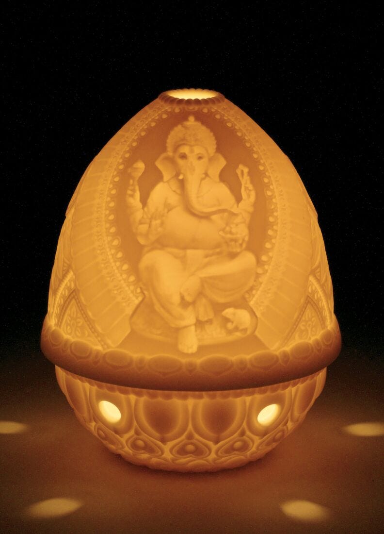 lladro Litofanía Lord Ganesha Rebajas baratas