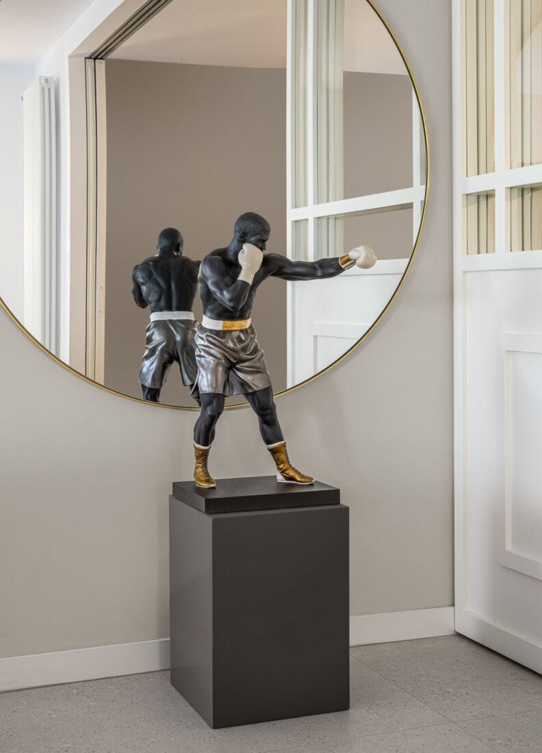 lladro Escultura Boxeador Descuento