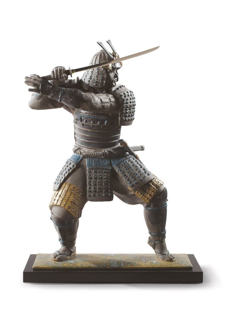 lladro Escultura Guerrero Samurái Tienda