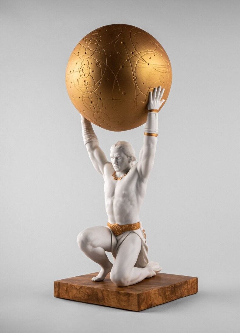lladro Escultura Atlas Rebajas online