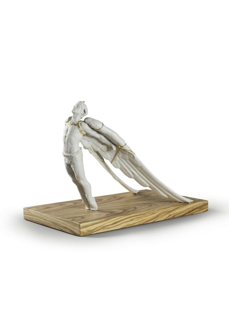 lladro Figura Ícaro
