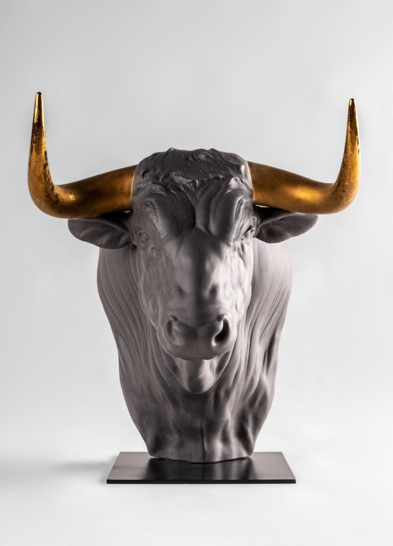 lladro Escultura Taurus Último día