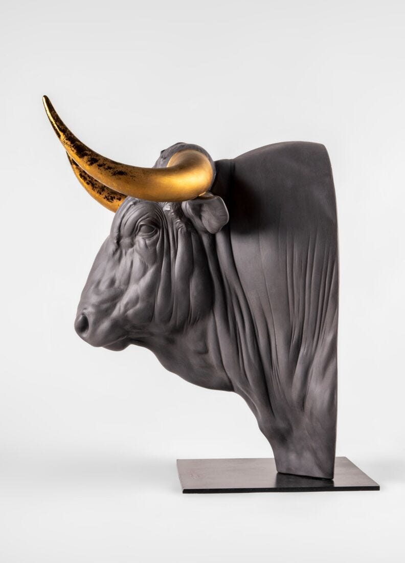 lladro Escultura Taurus Último día