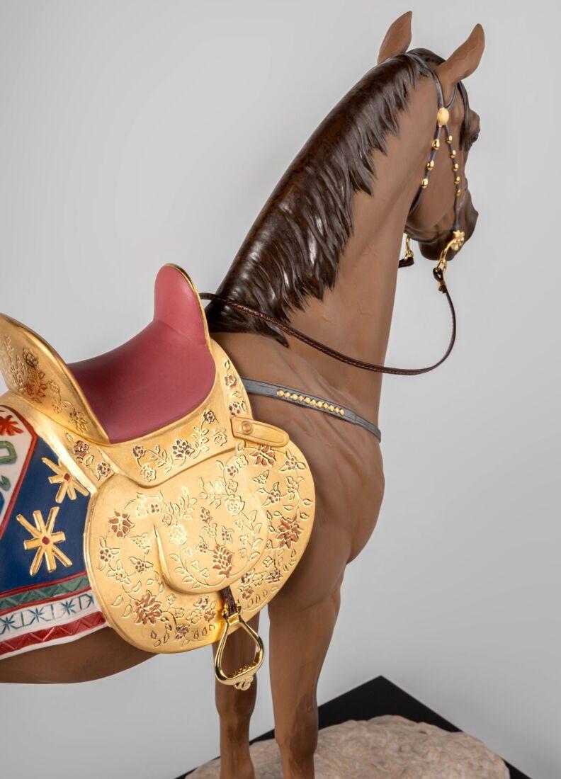lladro Escultura Caballo Karabakh. Serie Limitada Oferta especial de fábrica
