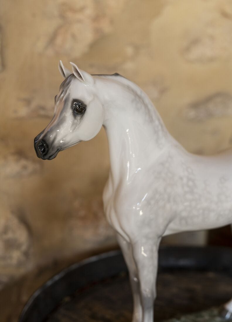 lladro Figura caballo Pura raza árabe. Serie limitada Promoción trimestral