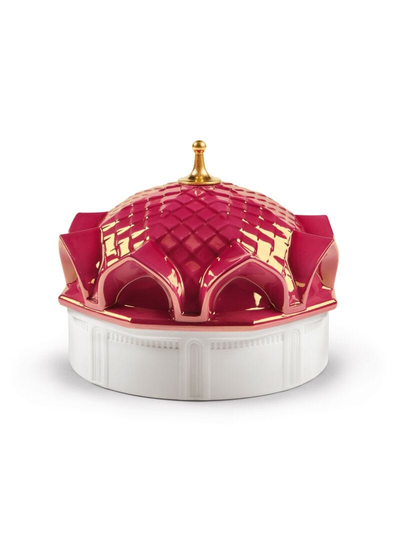 lladro Vela El mirador de Sherezade 1001 Lights (peonia). Aroma Llega la noche