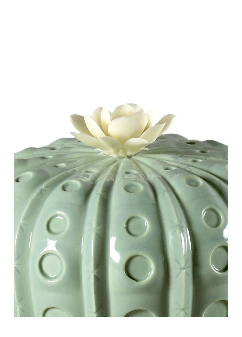 lladro Difusor Cactus Astrophytum. Aroma Jardines de Valencia En oferta