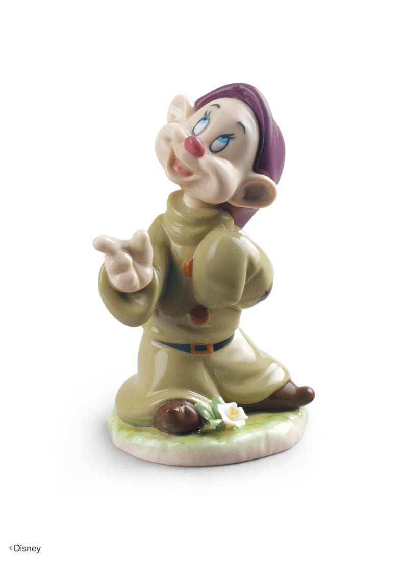 lladro Figura enanito Blancanieves Mudito Liquidación