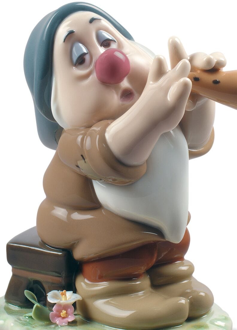 lladro Figura enanito Blancanieves Dormilón Envío gratis