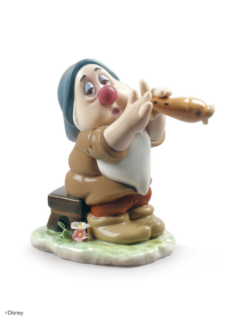 lladro Figura enanito Blancanieves Dormilón Envío gratis