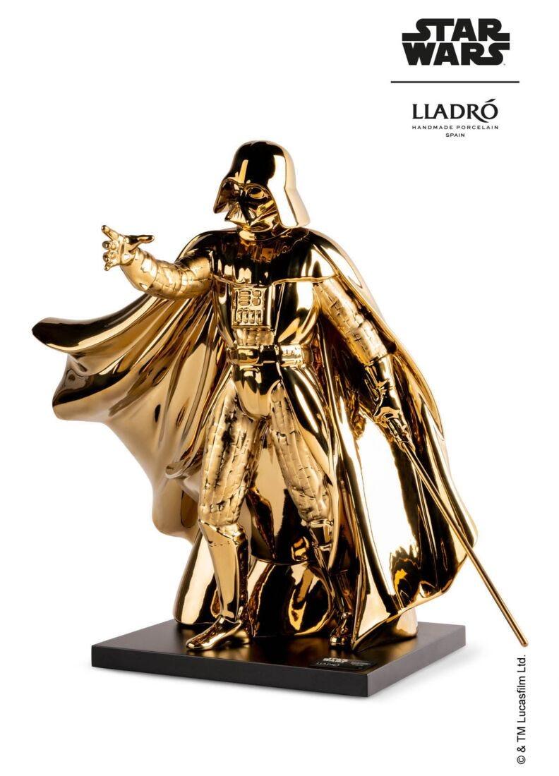 lladro Escultura Darth Vader™. Golden. Serie Limitada Grandes descuentos