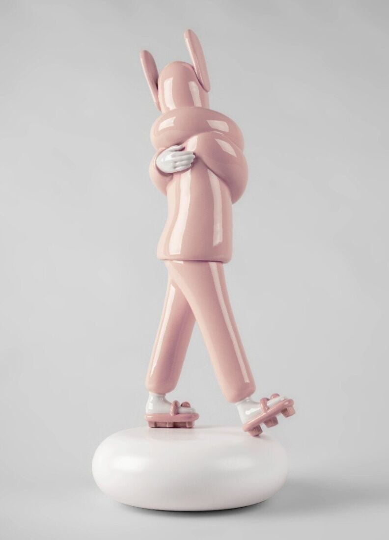 lladro Escultura Embraced (Rosa) En oferta