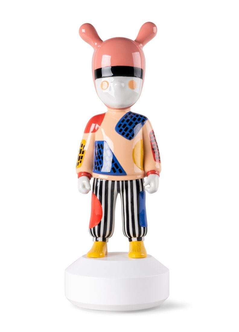 lladro Escultura The Guest by Camille Walala - Big. Serie Limitada