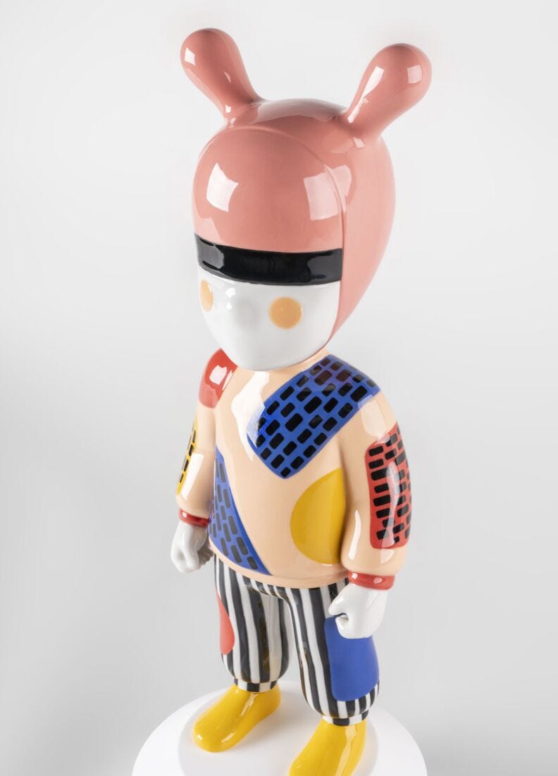 lladro Escultura The Guest by Camille Walala - Big. Serie Limitada Ofertas de temporada