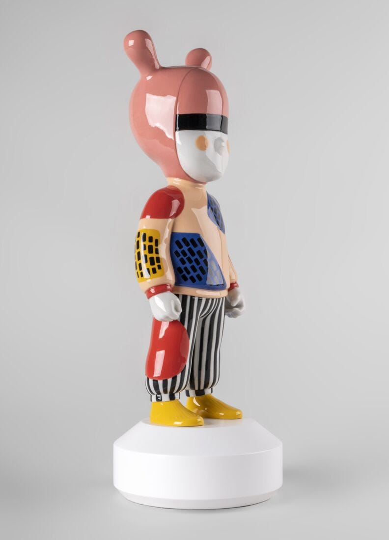 lladro Escultura The Guest by Camille Walala - Big. Serie Limitada Ofertas de temporada