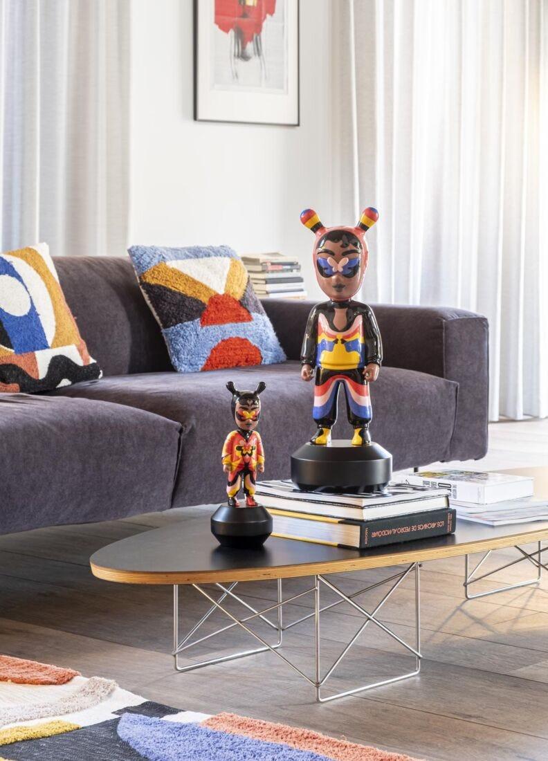 lladro Escultura The Guest by Jade Purple Brown - Big. Serie Limitada Ofertas especiales