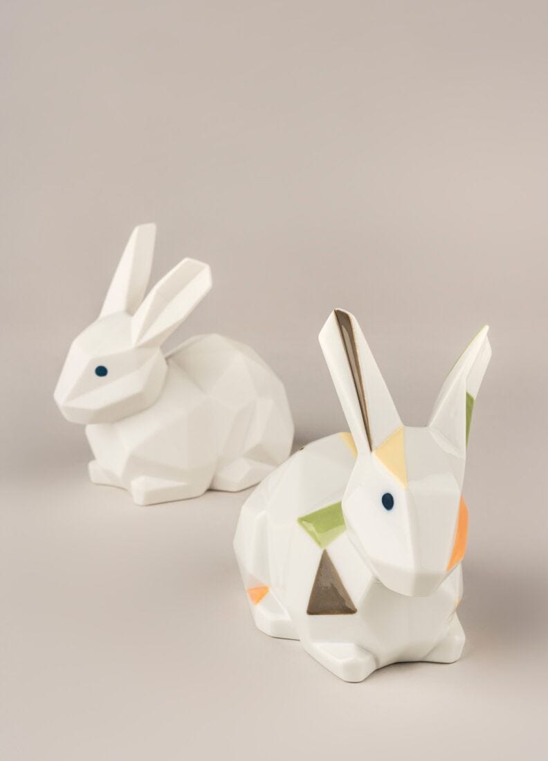 lladro Figura Conejo Venta caliente