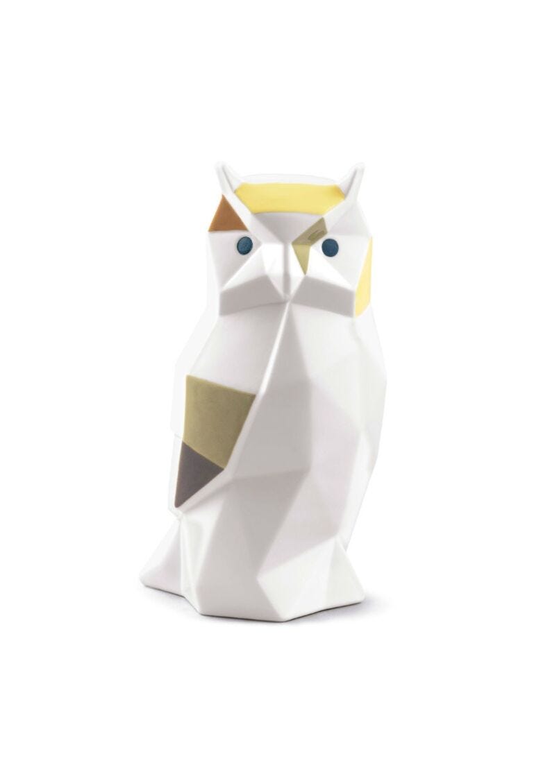 lladro Figura Búho
