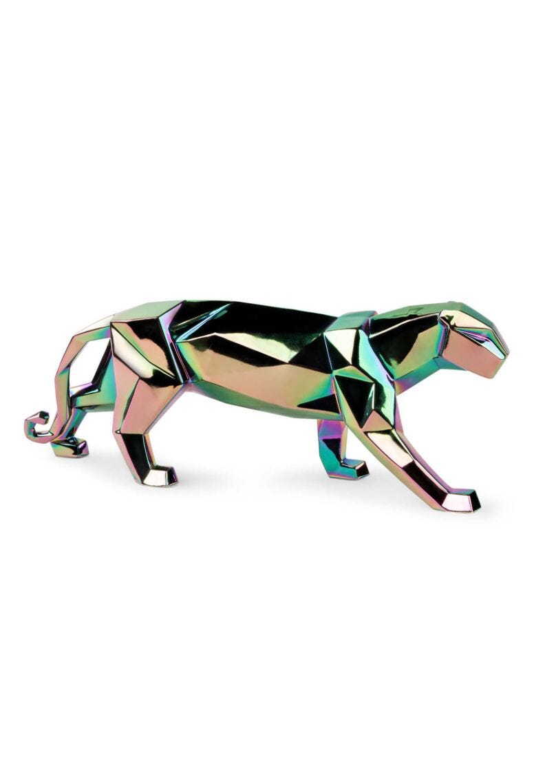lladro Escultura Pantera. Iridiscente COMPRAR AHORA