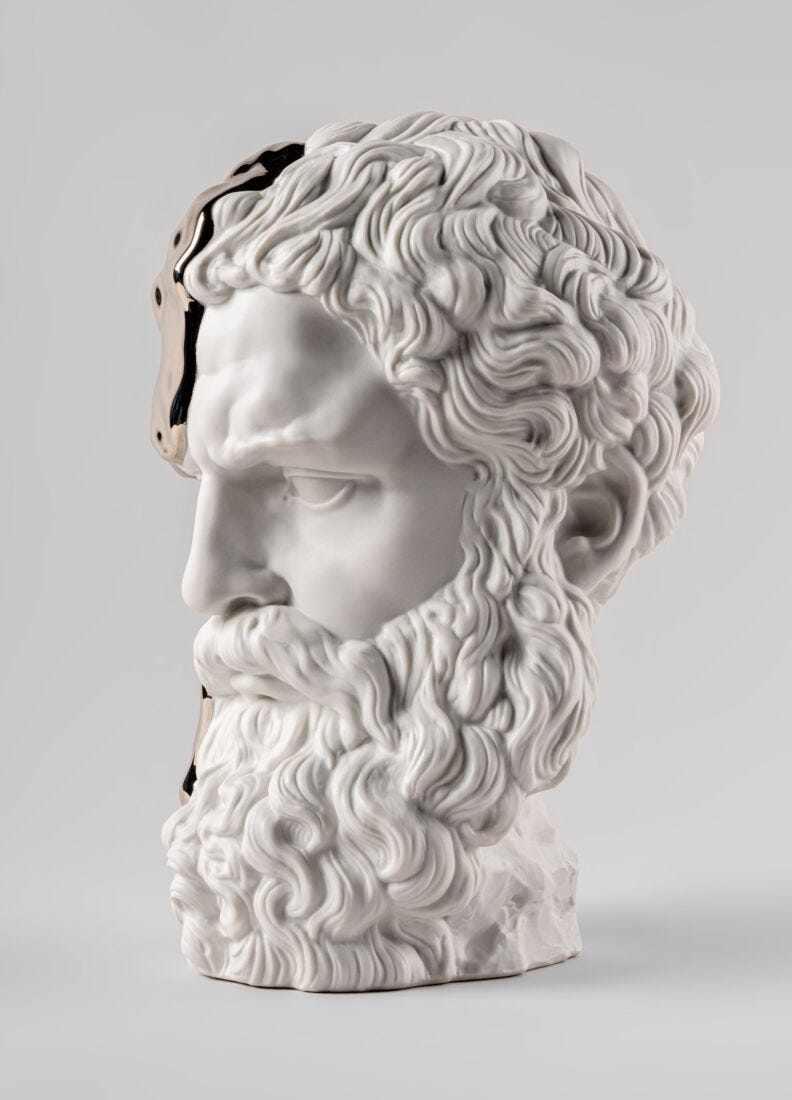 lladro Escultura Eternal Fluidity - Pensador ÚLTIMAS EDICIONES