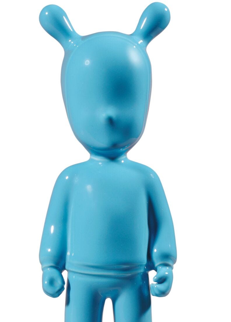 lladro Figura The blue Guest. Pequeña Ahorra y exporta