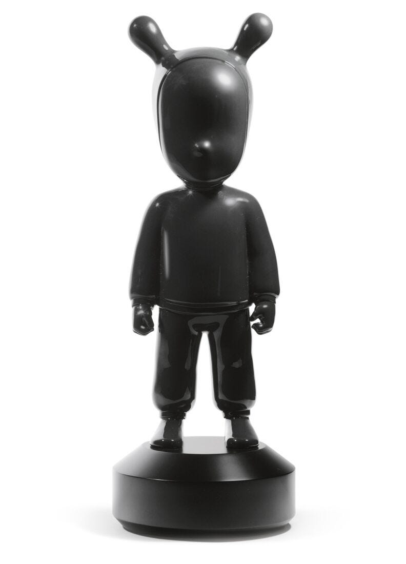 lladro Figura The Black Guest. Grande