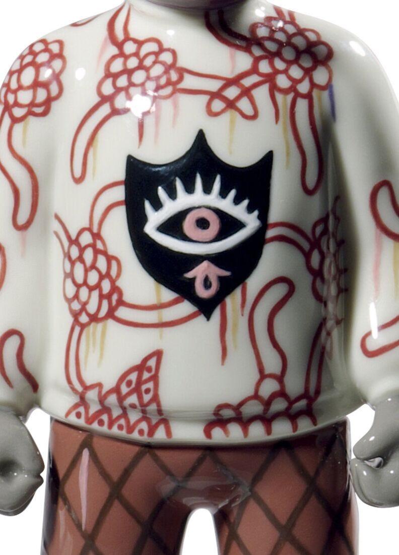 lladro Escultura The Guest By Gary Baseman. Mddelo pequeño. Serie numerada Libre de impuestos