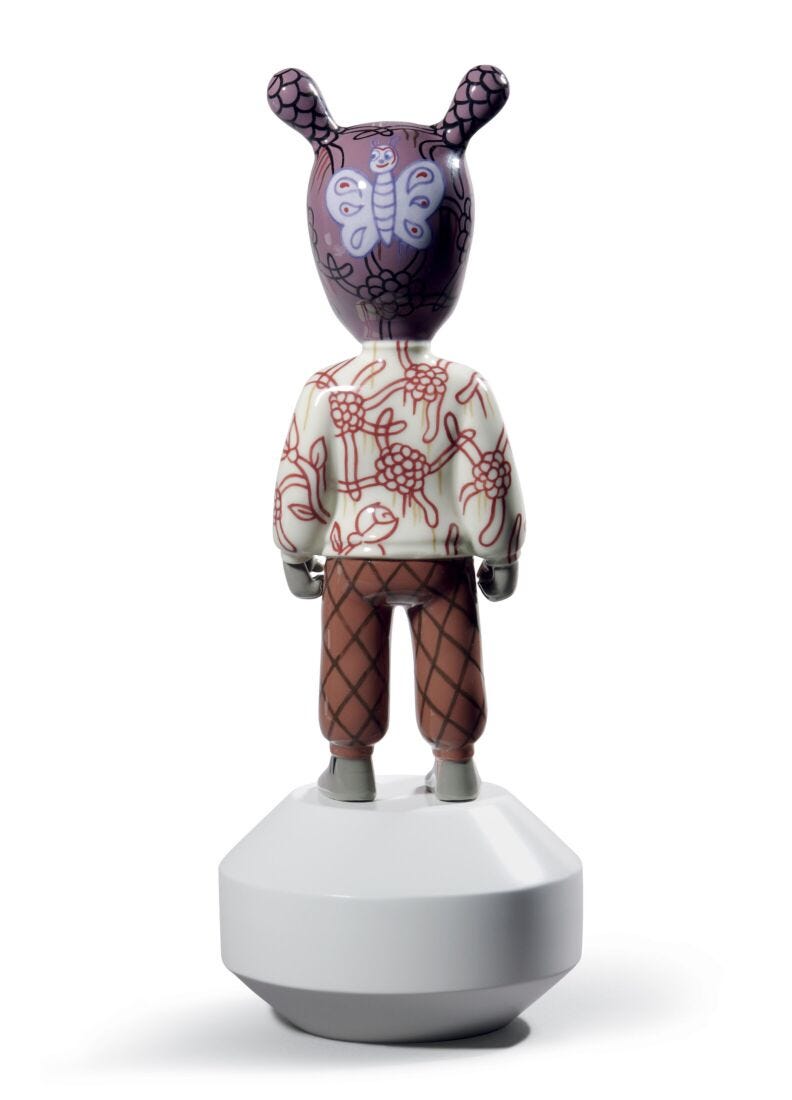 lladro Escultura The Guest By Gary Baseman. Mddelo pequeño. Serie numerada Libre de impuestos