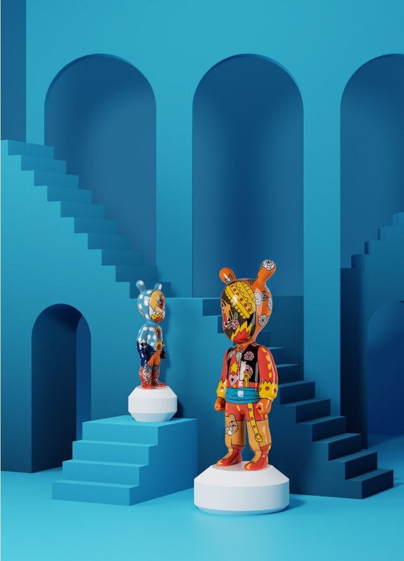 lladro Escultura The Guest by Ricardo Cavolo. Modelo pequeño. Serie numerada Descuento por venta flash