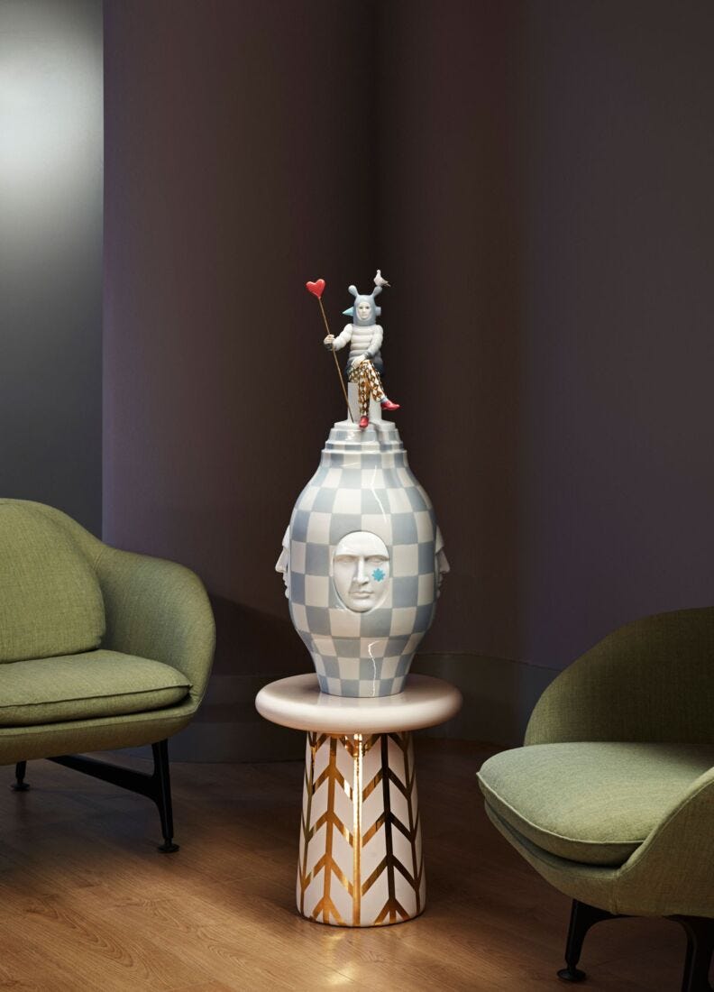 lladro Jarrón Conversation Vase I Ofertas especiales