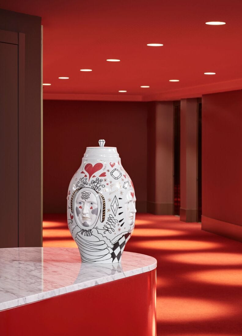 lladro Jarrón Conversation Vase. Serie limitada Grandes ahorros