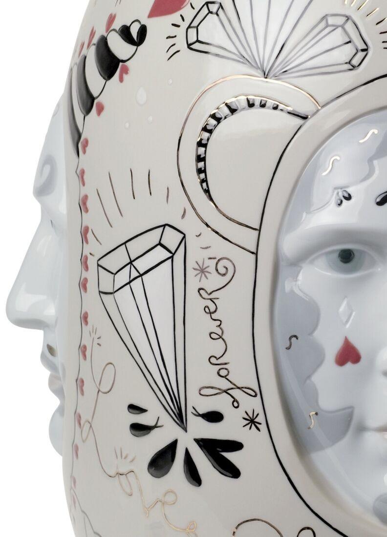lladro Jarrón Conversation Vase. Mediano. Serie limitada Precio ultrabajo
