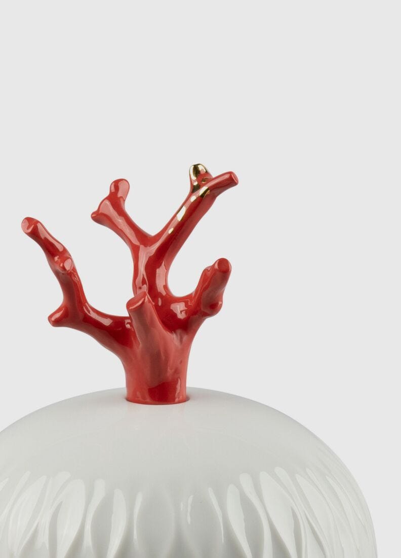 lladro Vela Coral. Aroma Playa Mediterránea 2025