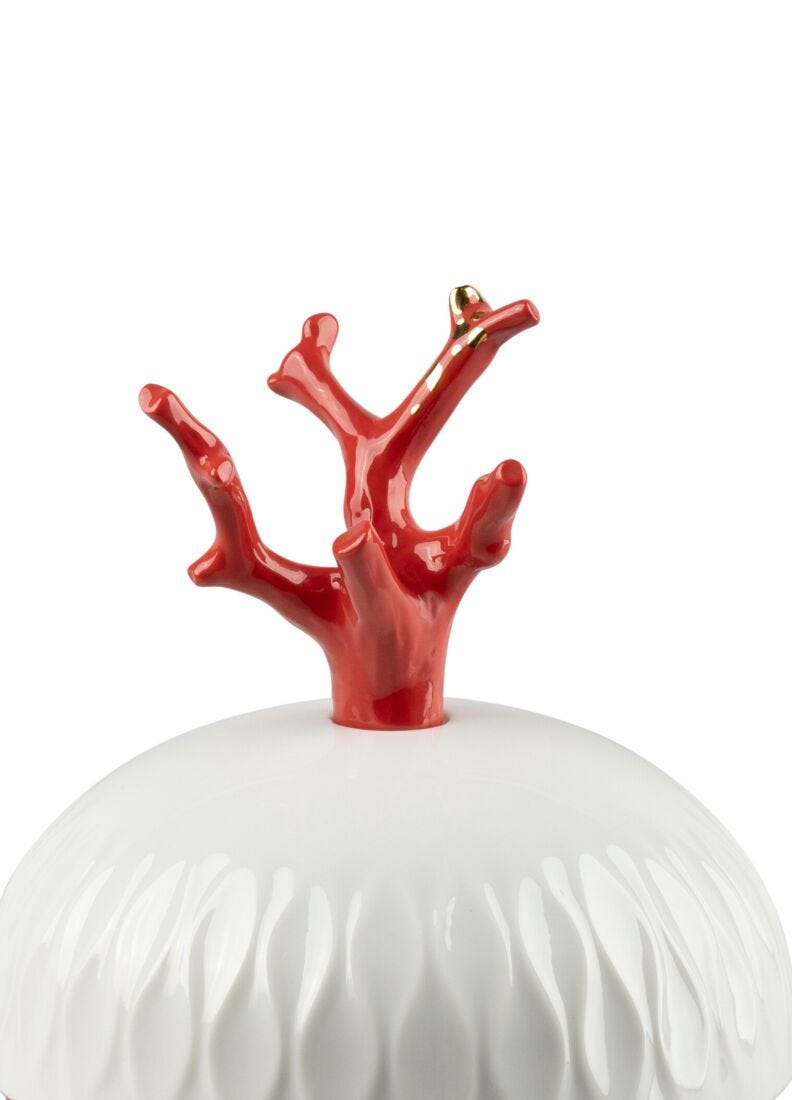 lladro Vela Coral. Aroma Playa Mediterránea 2025