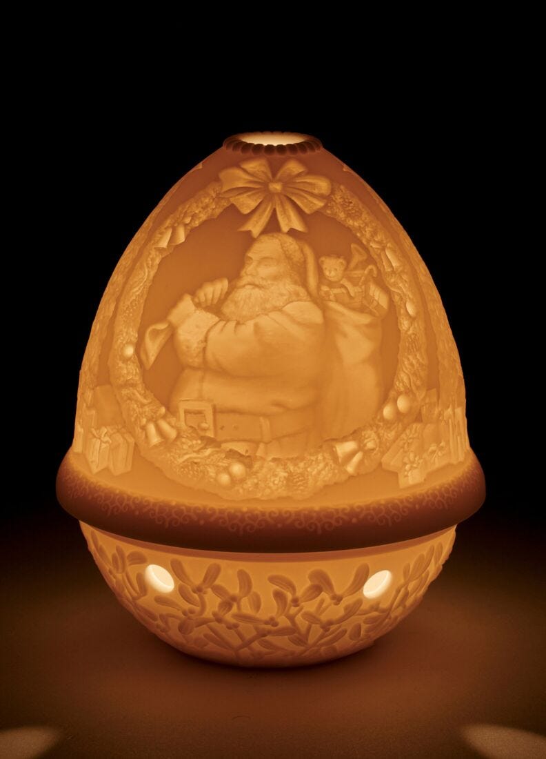 lladro Litofanía Santa Claus Outlet online