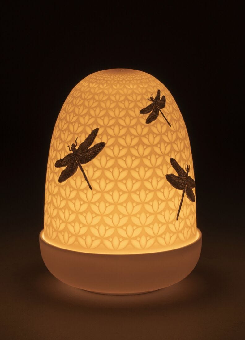 lladro Lámpara de mesa Libélulas Dome En oferta