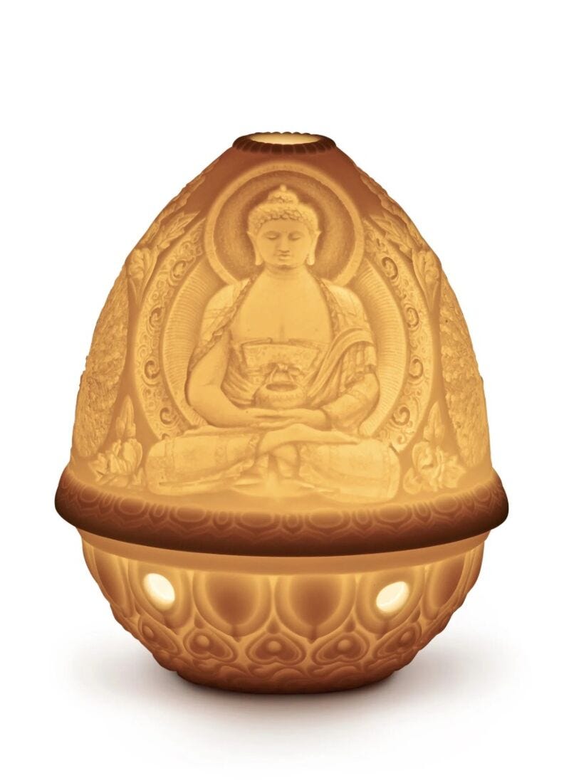 lladro Om & Buddha
