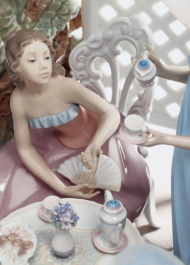 lladro Escultura mujeres El té. Serie limitada Ahorra y exporta