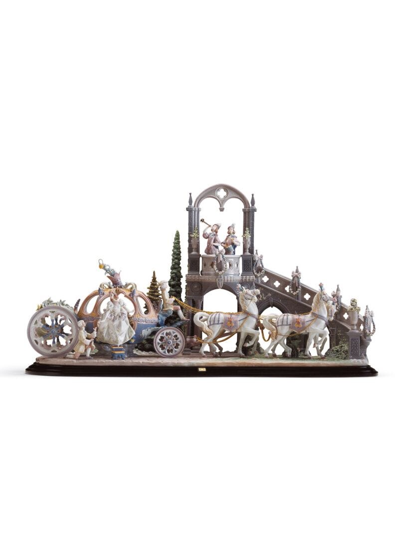 lladro Escultura La llegada de la Cenicienta. Serie limitada Precios de Black Friday