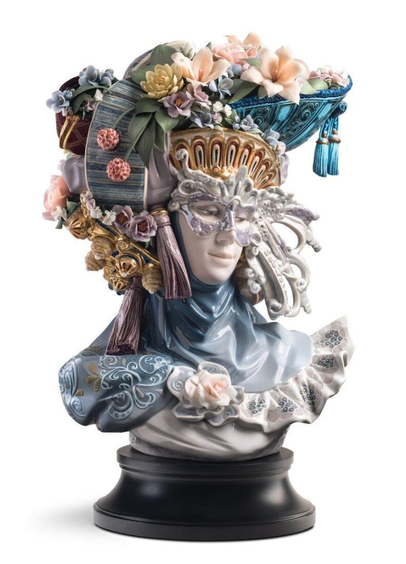 lladro Escultura mujer Fantasía veneciana. Serie limitada