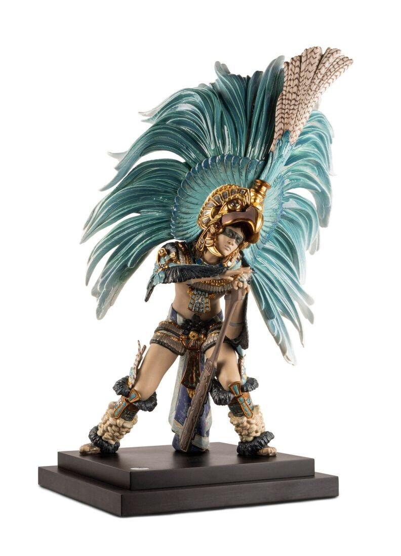 lladro Escultura Danza azteca. Serie Limitada