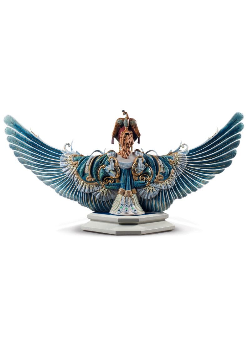lladro Escultura mujer Fantasía alada. Serie limitada Descuento por venta flash
