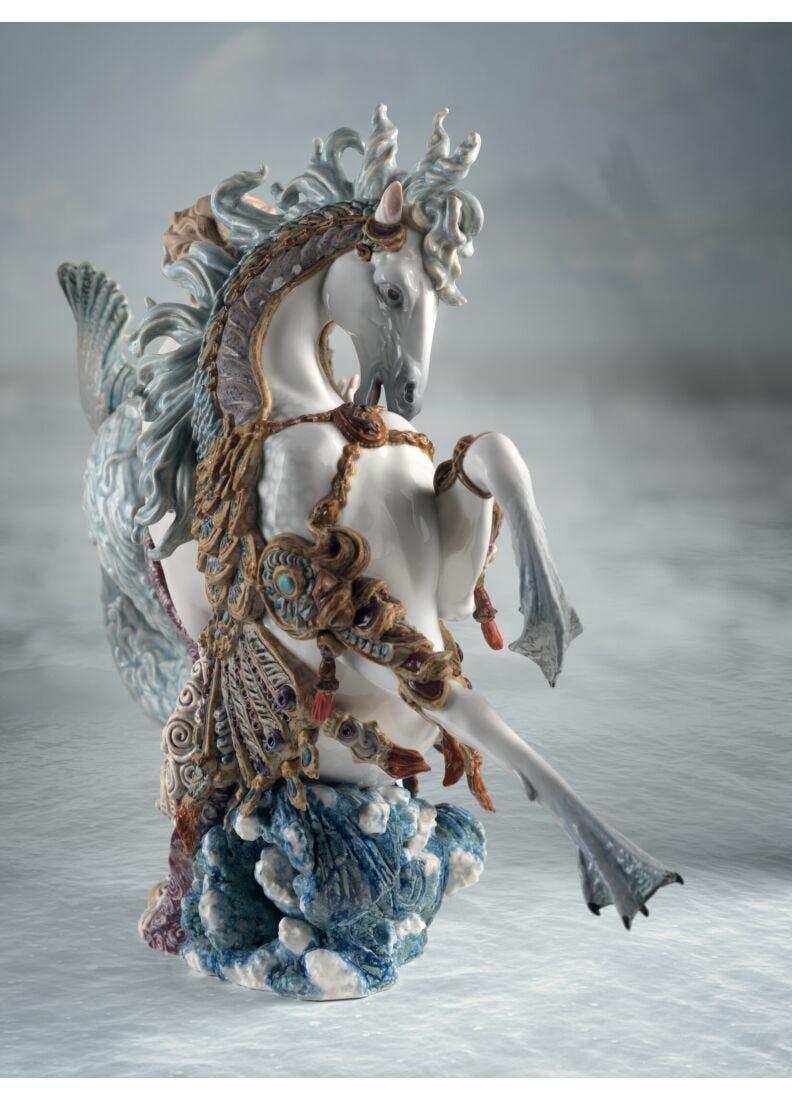 lladro Escultura Arión con caballo de mar. Serie limitada Ofertas de temporada