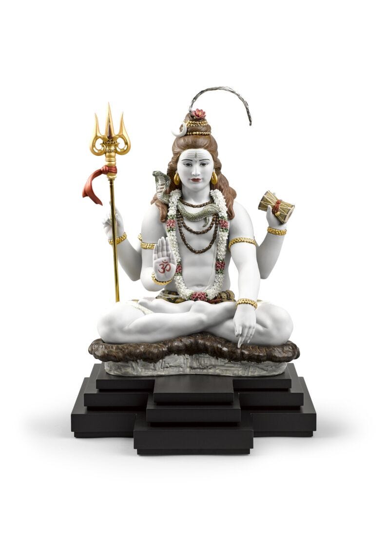 lladro Escultura Lord Shiva. Serie limitada Grandes ahorros