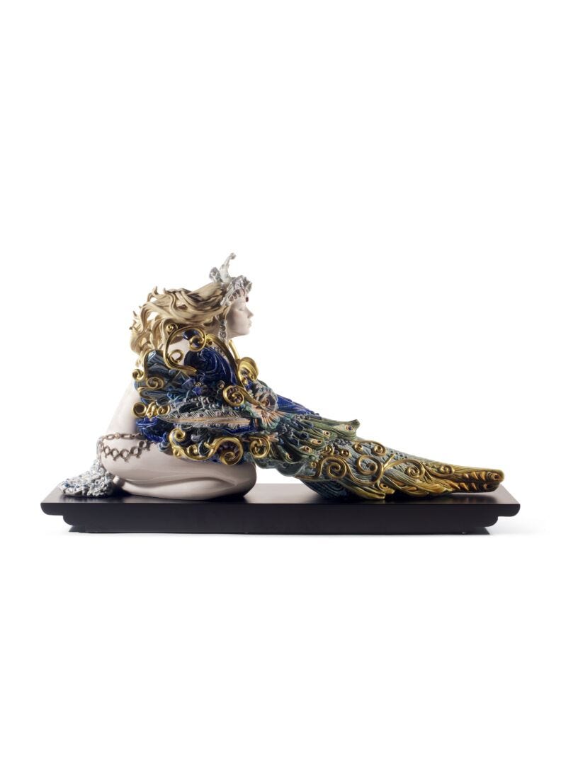 lladro Escultura mujer Belleza alada. Serie limitada